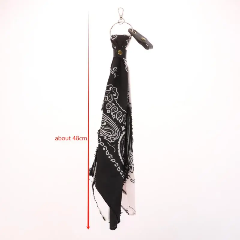 New! Universal Hip Hop Motorcycle Handlebar Decoration Rock Punk Bandana Kerchief Ribbon Biker Hanging