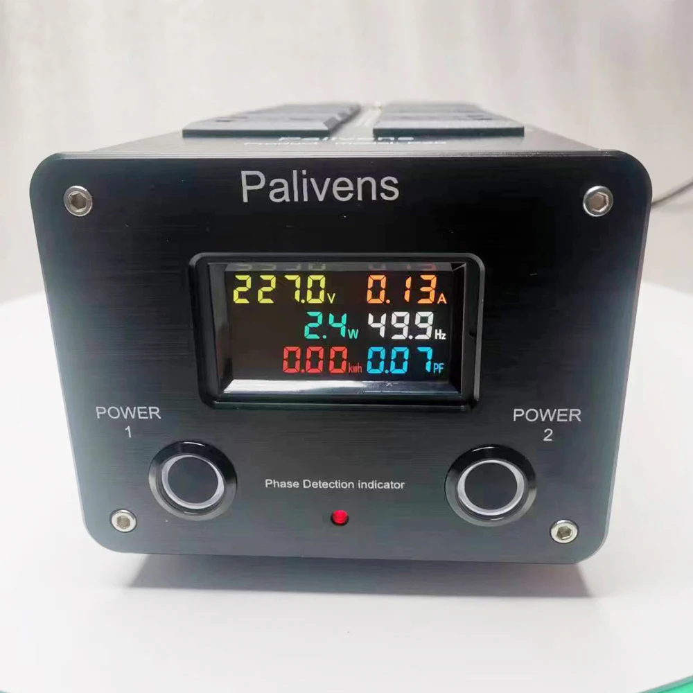 Palivens P20 3000W 15A Audio AC Power Filter LED Display Used for Lightning Protection of Amplifier Audio Noise Filtering
