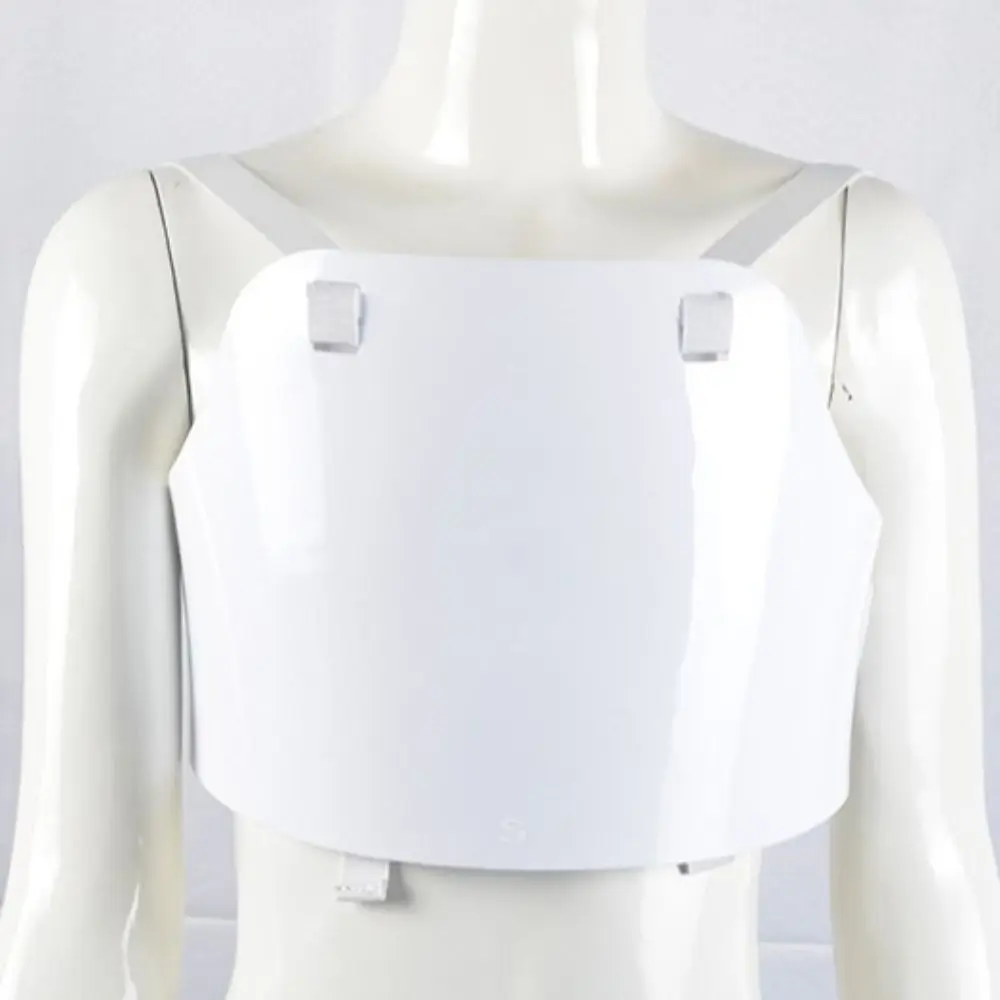 Durable XS-XL Fencing Chest Protector Protective Unisex Chest Guards White Elastic Band Body Gear Vest Kids