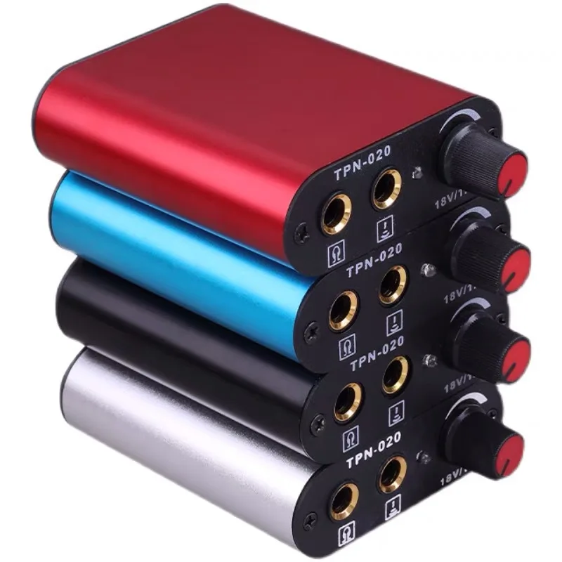 Mini Tattoo Power Supply 1pcs Professional Black/Red/Blue Power Supply For Tattoo Rotary Machine Gun Tattoo Tool Free Shipping