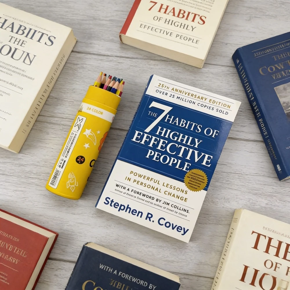 The 7 Habits of Highly Effective People Stephen Covey (25th Anniversary) - Personal Change Lessons | Personal Growth Guide