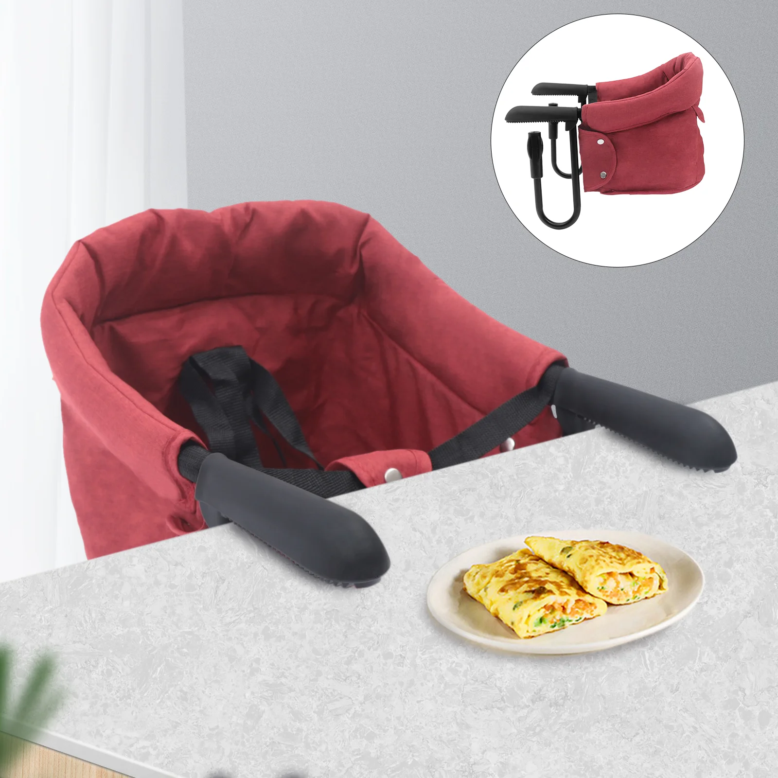 Baby Dinning Chair Portable Baby feeding Chair Folding Baby Eating Chair Booster 6 months~3 year old Baby Highchair 4 Colors