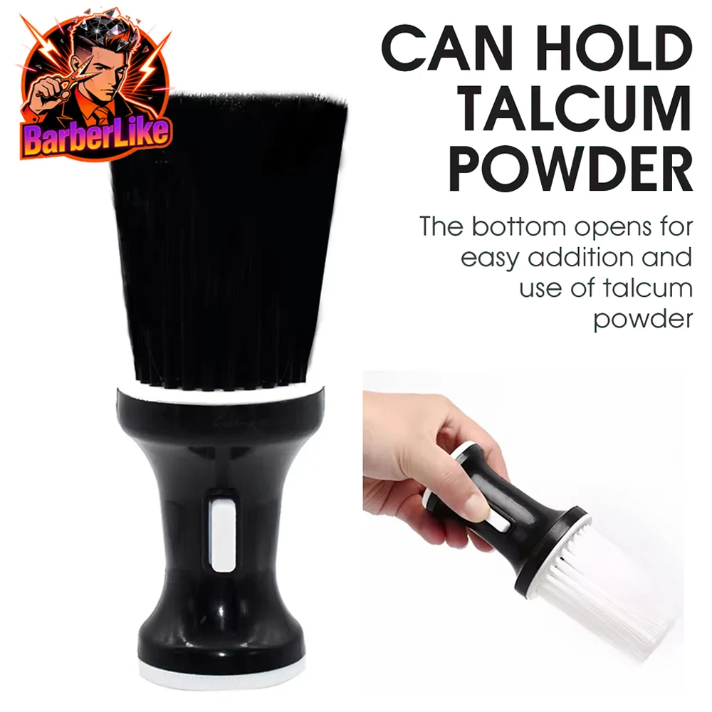 Barbers Hair Remove Brush Hair Cutting Neck Face Duster Clean Professional Brush Salon Stylist Hairdressing Tools Accessories