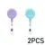2PCS-purple lig blue