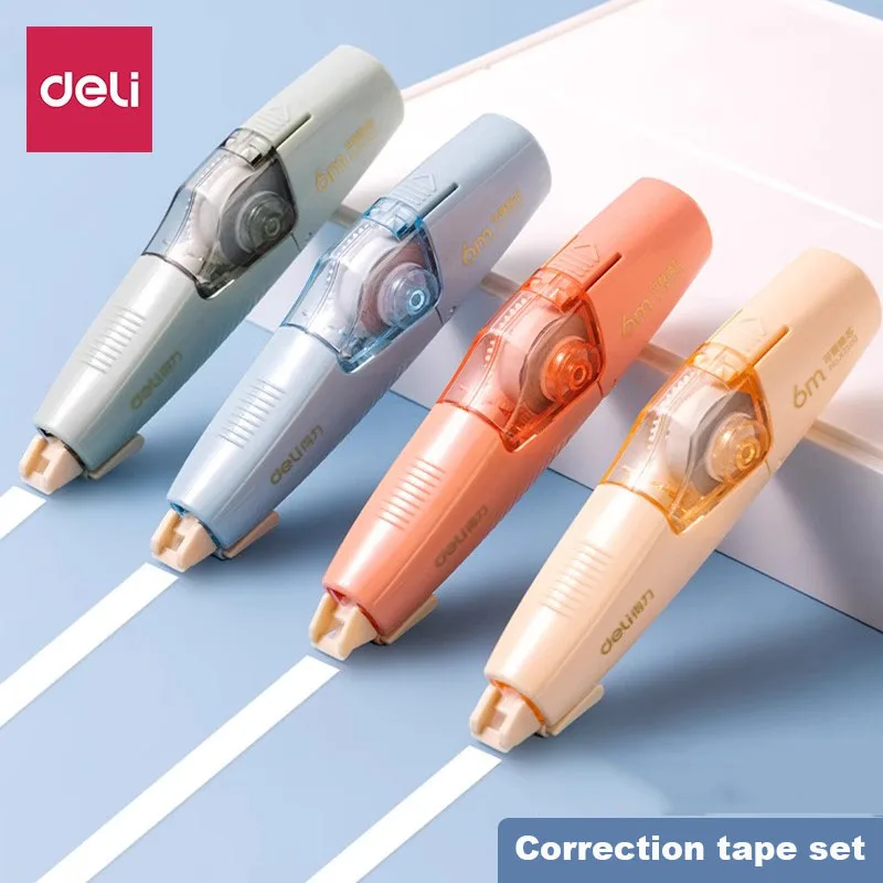 Correction Tape 6m*5mm Large-capacity Correct Pen Diary Scrapbooking Student School Office Supplies Roller Correction Tape