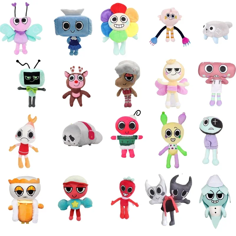 New sell Dandys World Plush Toy Dandys World Doll Game Goob Boxten Flower Plush Stuffed Animal Soft Toy Pillow Cat Bunny Plushie