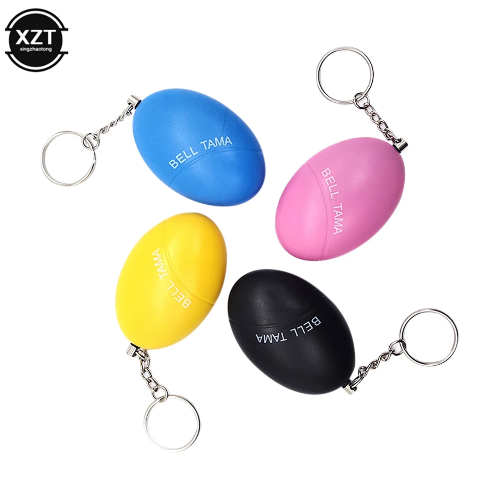 120dB Self Defense Alarm Egg Shape Security Protect Alert Personal Safety Scream Loud Keychain Emergency Alarm For Child Elder