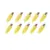 10PCS YELLOW