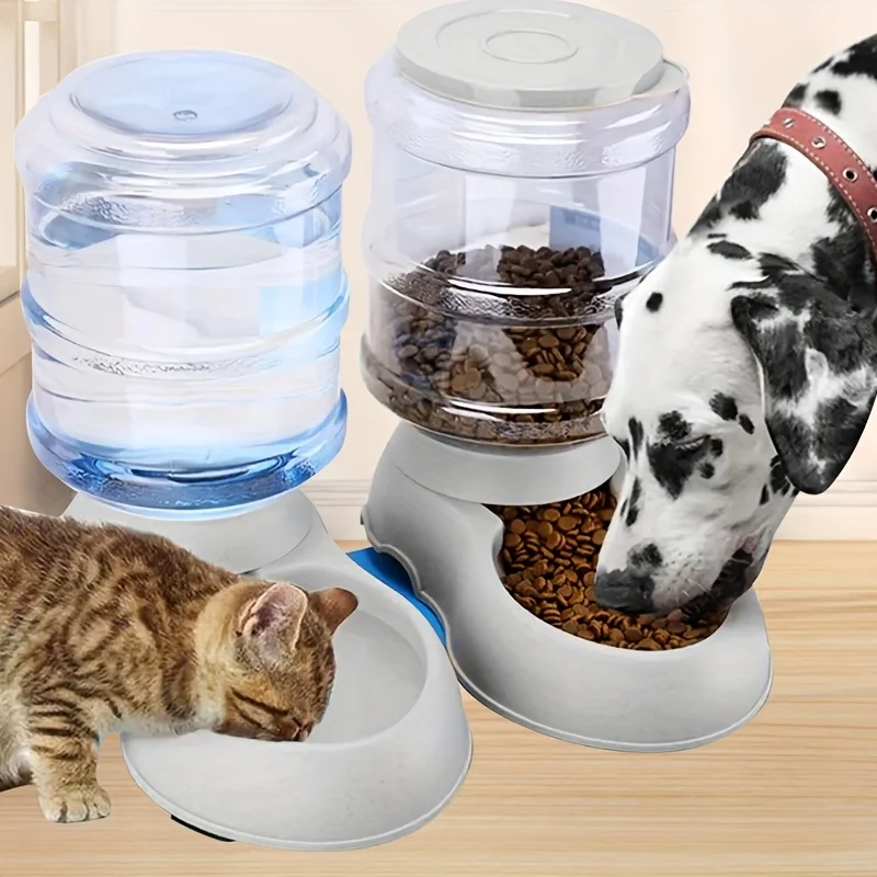Pet dog and cat water feeding and feeder can be large capacity automatic water storage water feeder and feeder