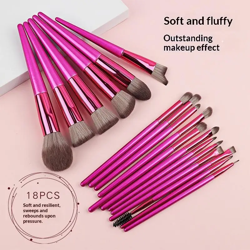 （Summer6）Makeup Brush - Premium Quality Cosmetic Brushes For Face And Eyes Foundation Powder BB Cream Blush