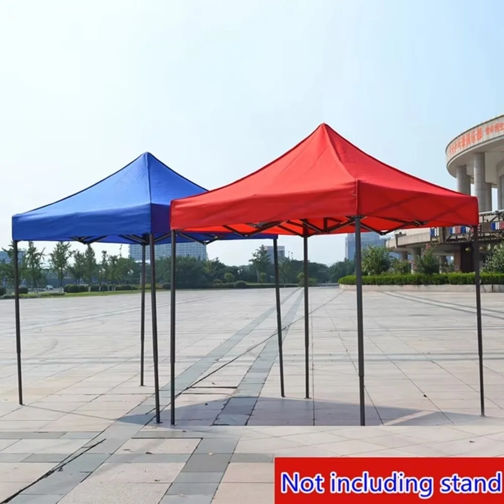 420D Oxford Cloth Gazebo Top Cover Waterproof Sun Blocking Tent Canopy Thick Reinforced Corner Foldable Canopy Top Replacement