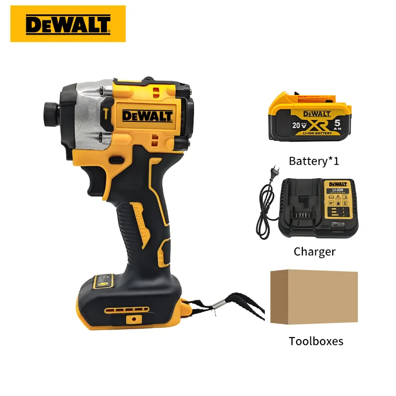 DEWALT DCF850 Impact Driver Electric Driver 20V Brushless Cordless 3250RPM screwdrivers High Torque tools Power Tool
