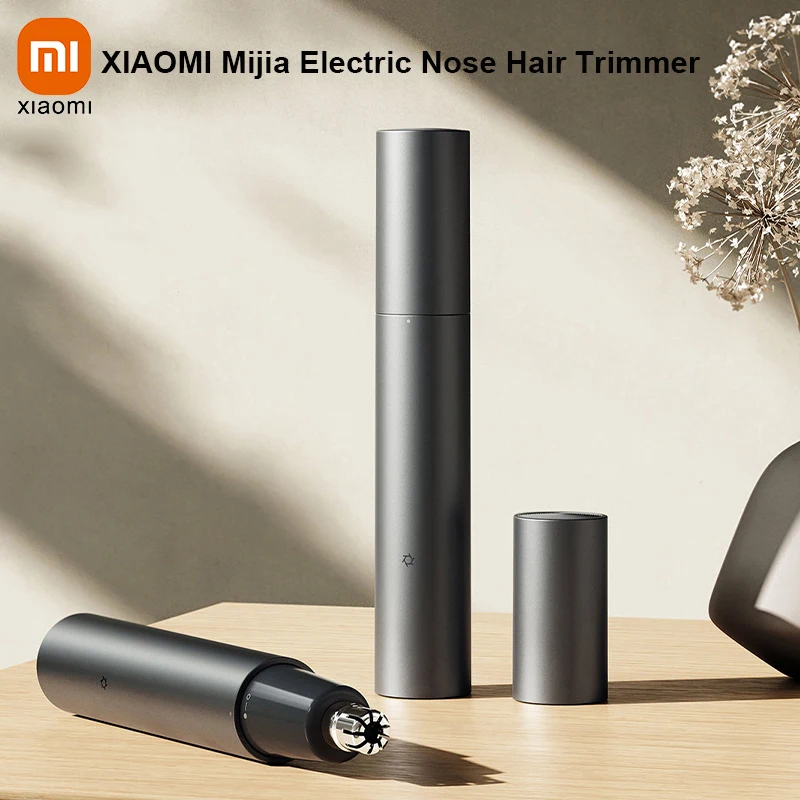 Xiaomi Mijia Electric Nose Hair Trimmer Portable Nose Ears Hair Eyebrow Trimmer for Men Rechargeable Painless Clipper