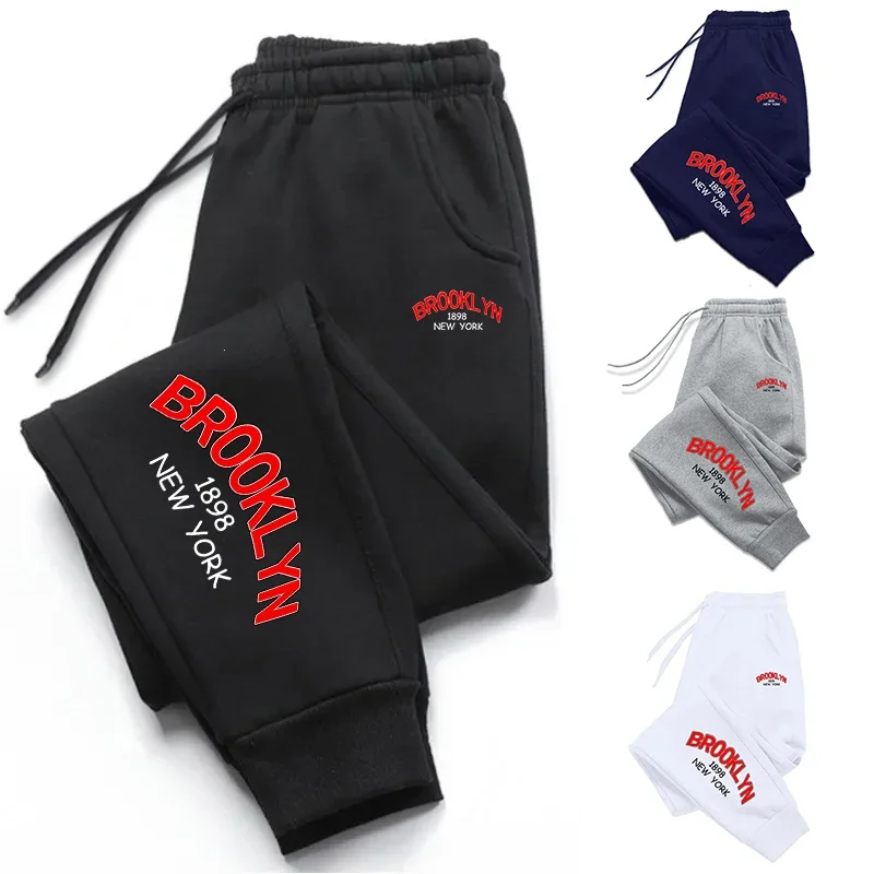 Mens Sweatpants Printing Casual Pants Outdoors Sports Jogging Man Trousers 2026 Daily Running Clothing Sportswear Training Pants