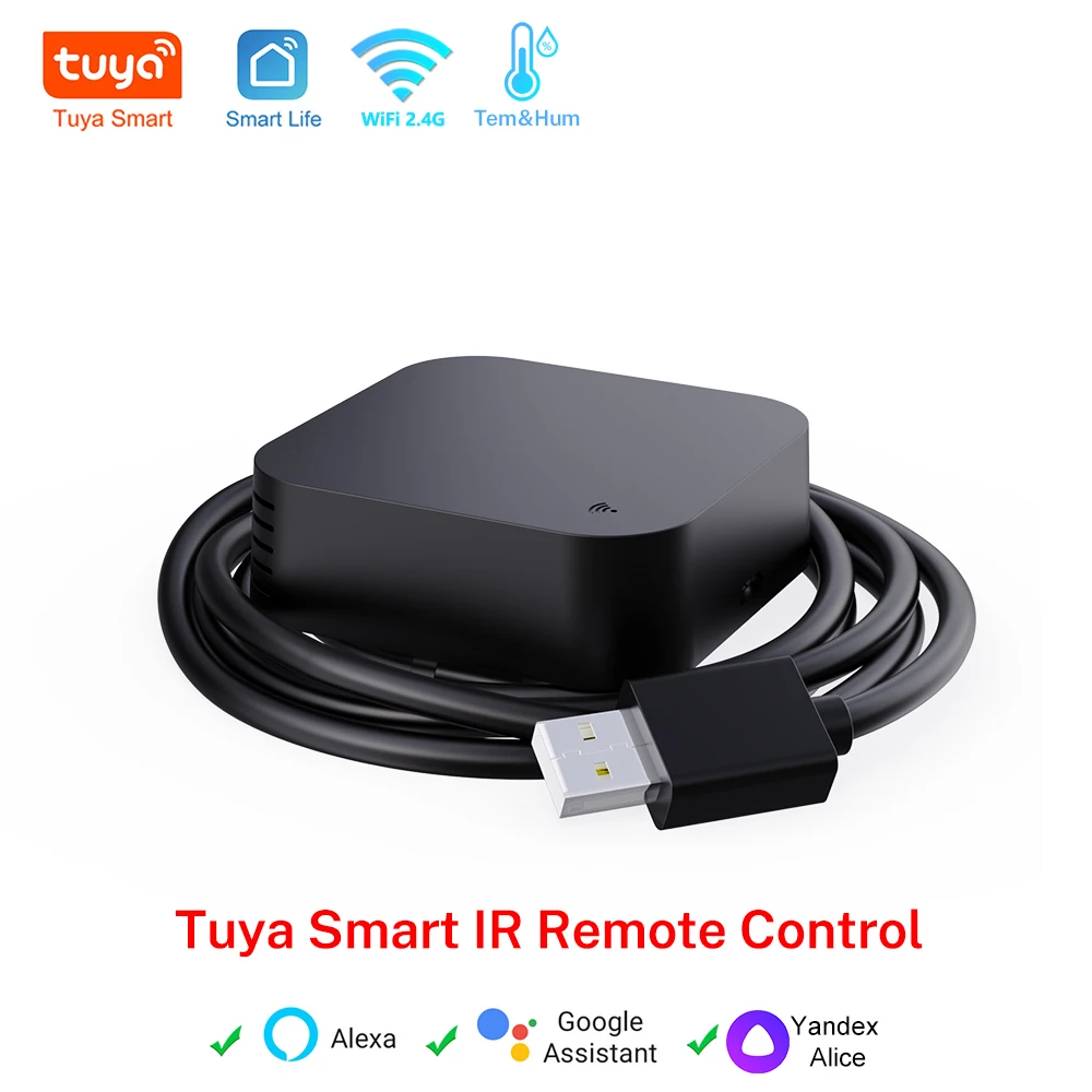 Tuya WiFi IR Remote Control Smart Universal for TV Air Conditioner Alexa Remote Control Work with Google Home Yandex Google