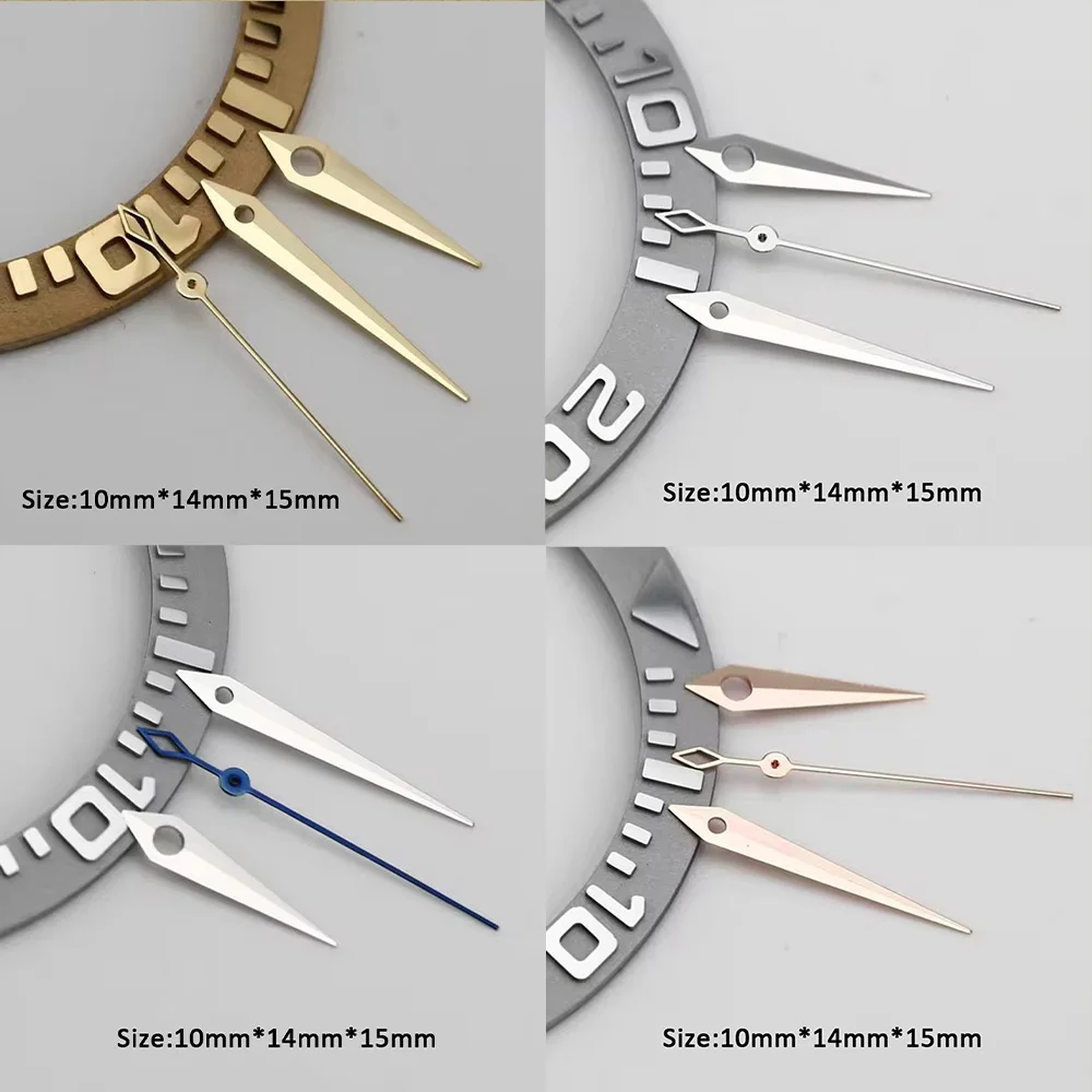 NH35 Hands Watches Pointers Rose Gold Black Gold Silver Cocktails Watch Hands For NH35/NH36/4R/7S Movement