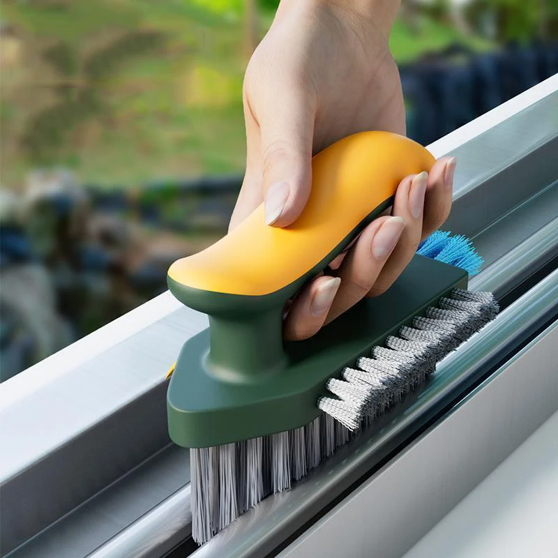 Cleaning Brush Crevice Brush Deep Cleaning Scraper Ground Seam Floor Bathroom Corner Seam Toilet Tile Household Cleaning Tools