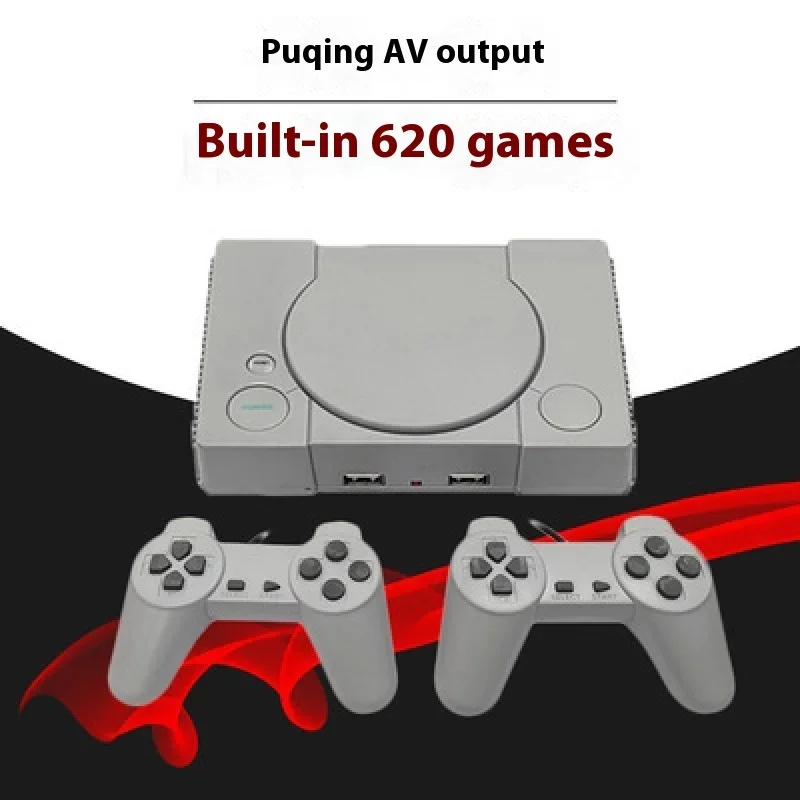 620 Mini TV Retro Handheld Game Console Built-In 620 Classical Game Video Game Console with Dual Gampad To Play Kids Gift