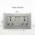 2Gang 13A socket