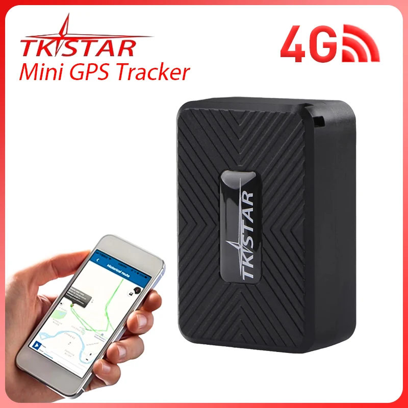 TKSTAR TK913 4G Mini GPS Tracker Strong Magnet 1500mAh Waterproof Car GPRS Locator Tracking Vehicle Auto Voice APP