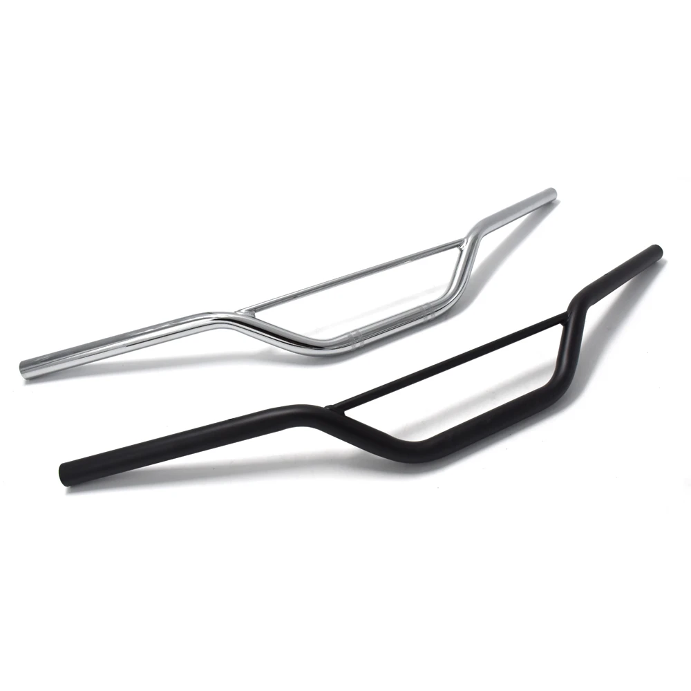 22mm Motorcycle Handlebars Crossbar Retro Motorbike Steering Wheel for Scrambler Royal Enfield Leoncino 500 CG125 GN125 FZ6 XJ6