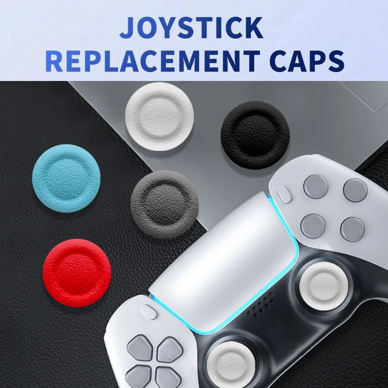 Replacement and repair cap for PS4 and PS5 gamepad joystick without disassembly and easy installation