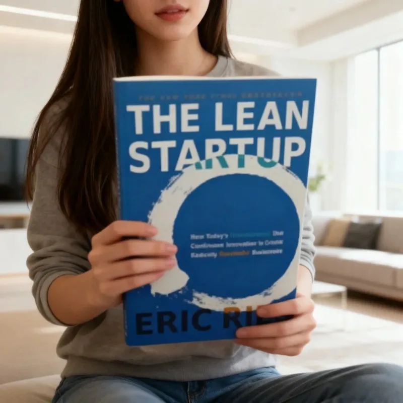 The Lean Startup By Eric Ries Growth Mindset Startups Growth Thinking Books for New Ventures Business English Guide Book