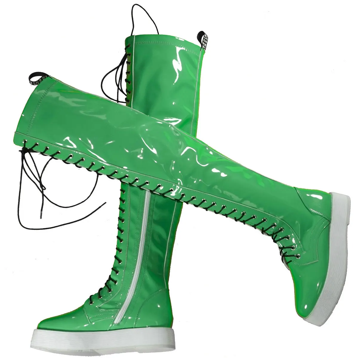 Platform Pumps Size 49 Shoes Women Plus Size 50 Patent Leather Over The Knee High Boots Fashion Sneakers Big Size US 13 Shoes