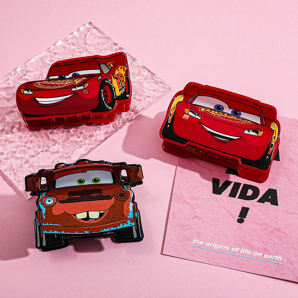 Disney·Pixar animated film "Cars" cartoon character hair claw, multi-functional hair accessory hair claw