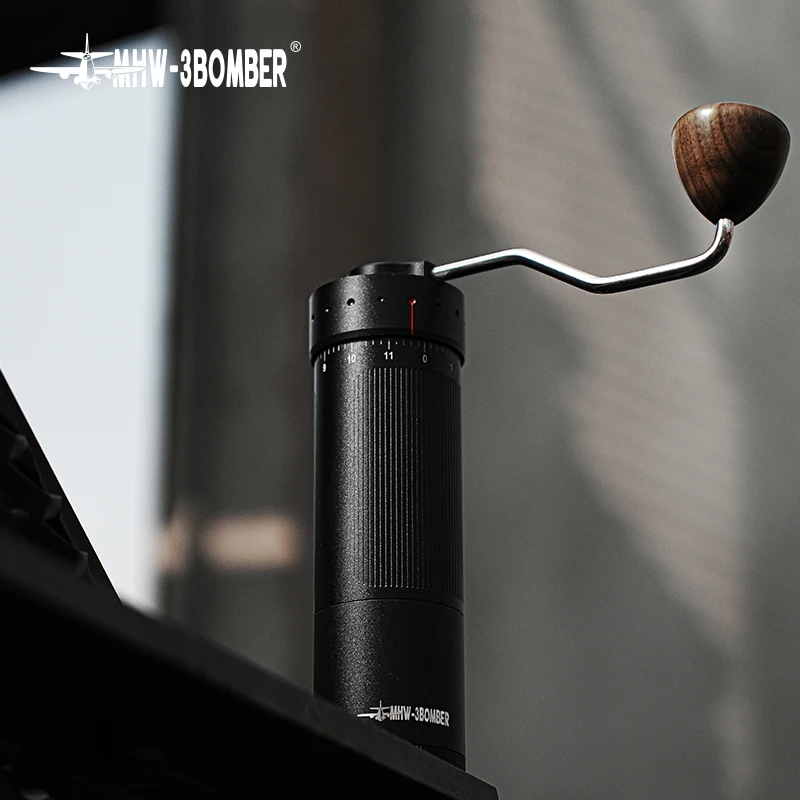 MHW-3BOMBER Official Precision R3 Pro Nanual Coffee Grinder Externally Adjustable Manual Espresso Grinding Portable Maker Tools