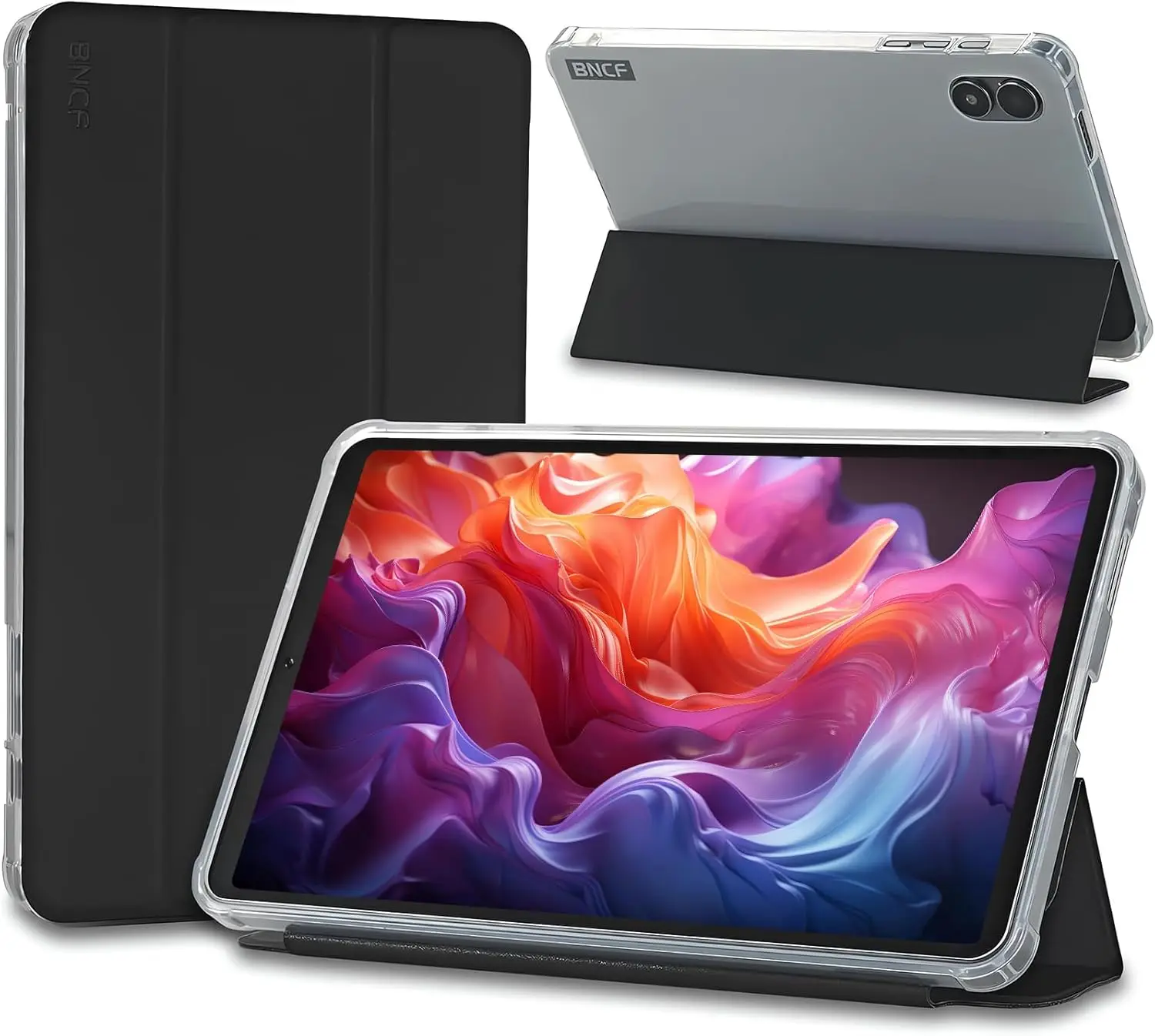 Bpad Mini 8.4 Inch Tablet Case Durable Lightweight Eco-Friendly Auto Sleep Wake Multi-Angle Stand Waterproof Protective Cover