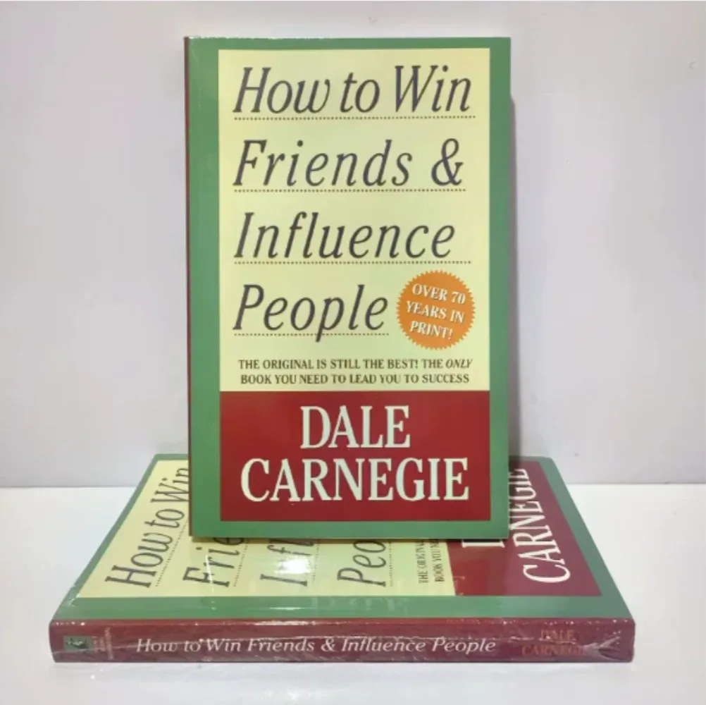 How To Win Friends & Influence People By Dale Carnegie Interpersonal Communication Skills Self-improvement Reading Book