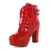 Red Ankle Boots