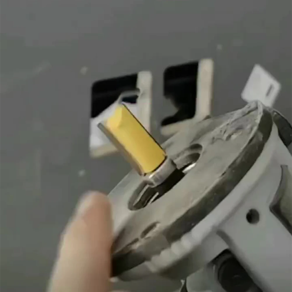 1 Piece Double-Bearing Trimming Milling Cutter Steel Blade Profile Bottom Milling Cutter For Precise Grooving Woodworking