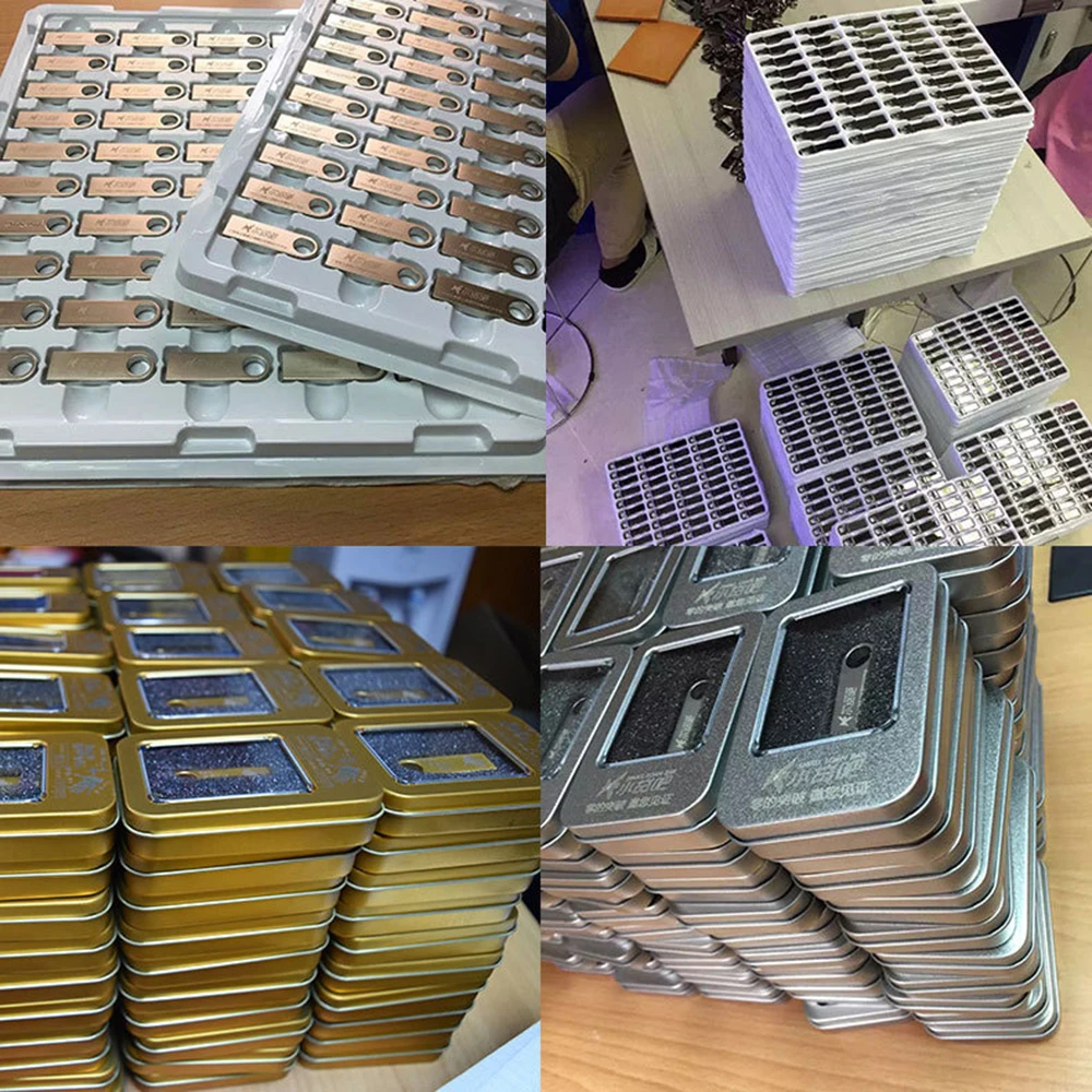 100PCS/lot Metal Pen Drive 64GB 32GB 16GB USB Flash Drive 8GB 4GB U Disk 2GB 1GB 128M 256M 512M Key Usb Stick Free Custom Logo