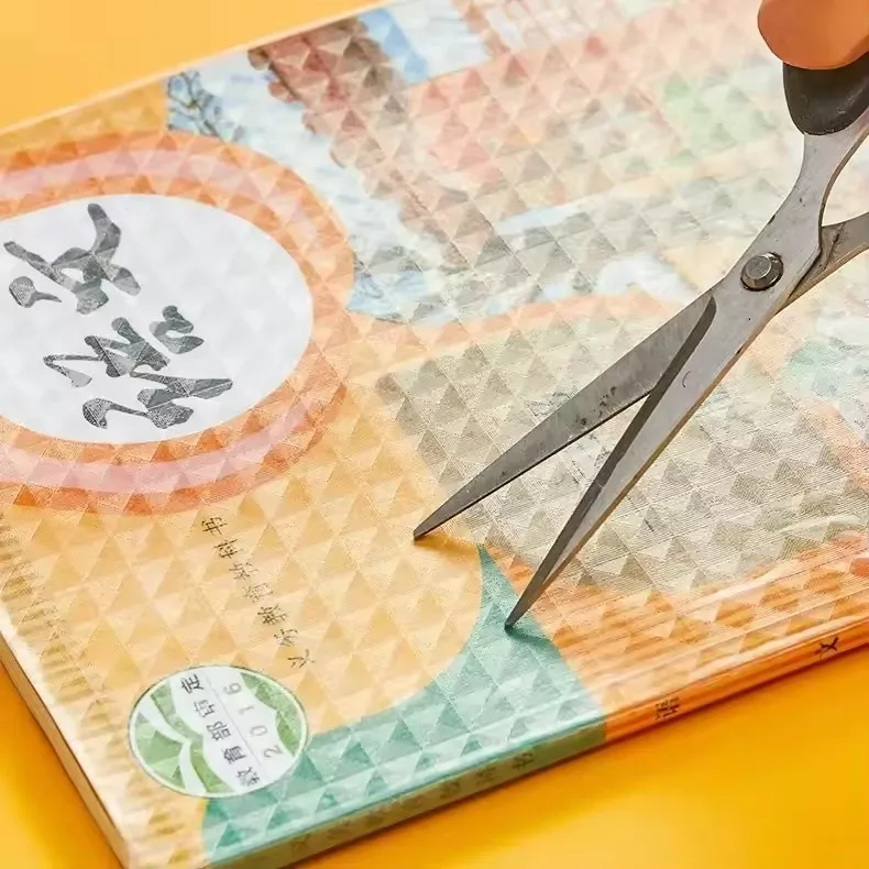 10PCS S/M/L Waterproof Book Wrapper Transparent Self-Adhesive Book Protective Covers for School Student Textbook Skin Sleeve