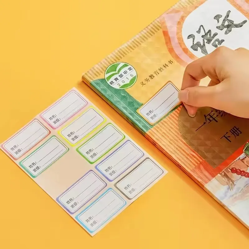 10PCS S/M/L Waterproof Book Wrapper Transparent Self-Adhesive Book Protective Covers for School Student Textbook Skin Sleeve