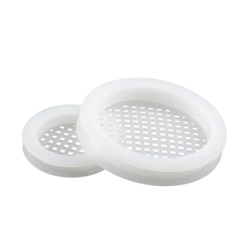 10pcs Furniture plastic air vent cover Kitchen cabinet Shoe cabinet Air mesh moisture proof vent Double white closet air vent