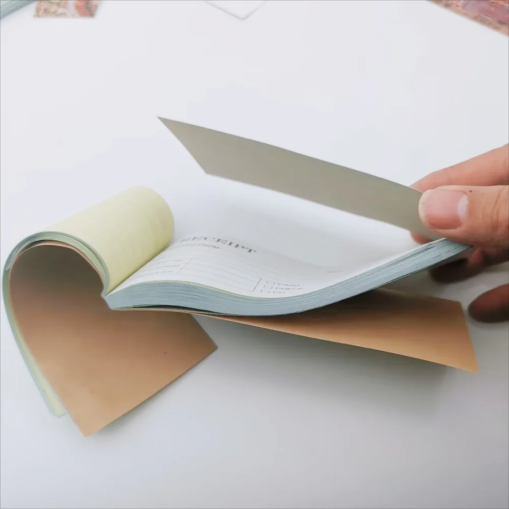 1/5pcs Premium Handmade Business Receipts 50SET Receipt Book for Small Business Receipt Forms with Date Amount Due Checklist