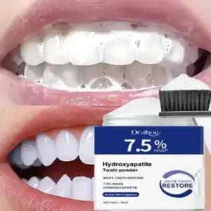 1PCS Tooth Powder Natural Whitening Deep Cleaning Stain Remover Fresh Breath Daily Use For Men and Women