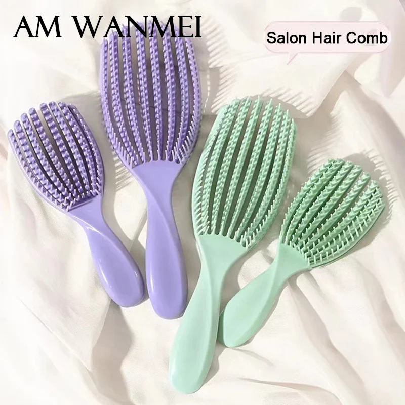 1pcs Detangling Hair Brush Octopus Hairbrush Scalp Massage Curly Hair Brush Hair Comb Detangling Wavy Thick Hair Styling Tools