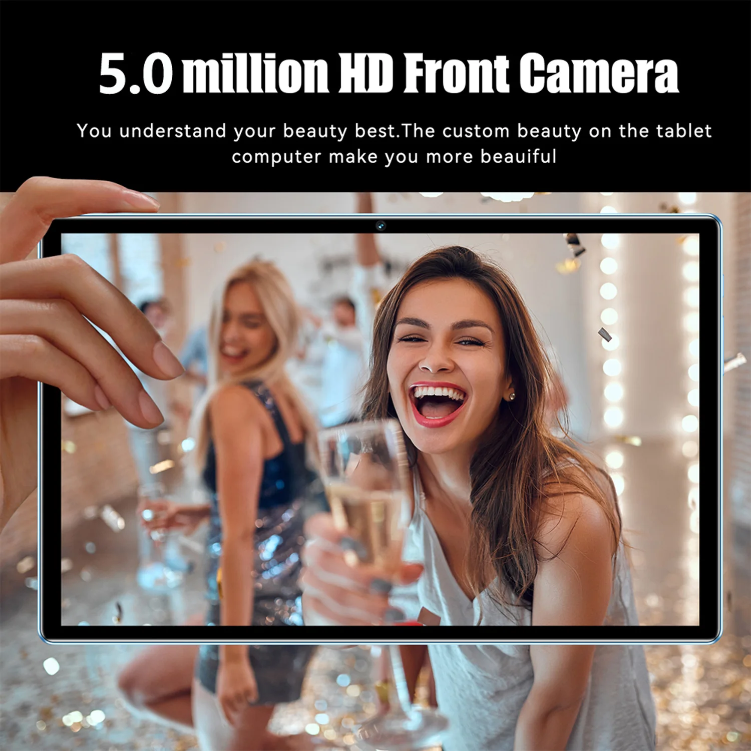 2025 New 10.1 Inch Octa Core Android Tablets 6GB RAM 128GB ROM 4G Dual SIM Network AI Speed-up Tablet Bluetooth WiFi 6000mAh