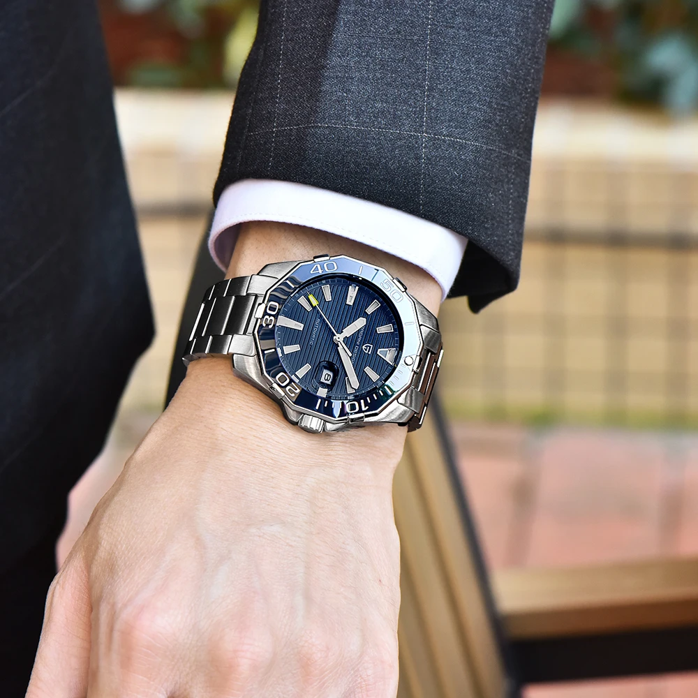 2025 New Brand PAGANI DESIGN 1617 Men's Military Sport Mechanical Watches Waterproof Stainless Steel Top Brand Luxury Men Watch