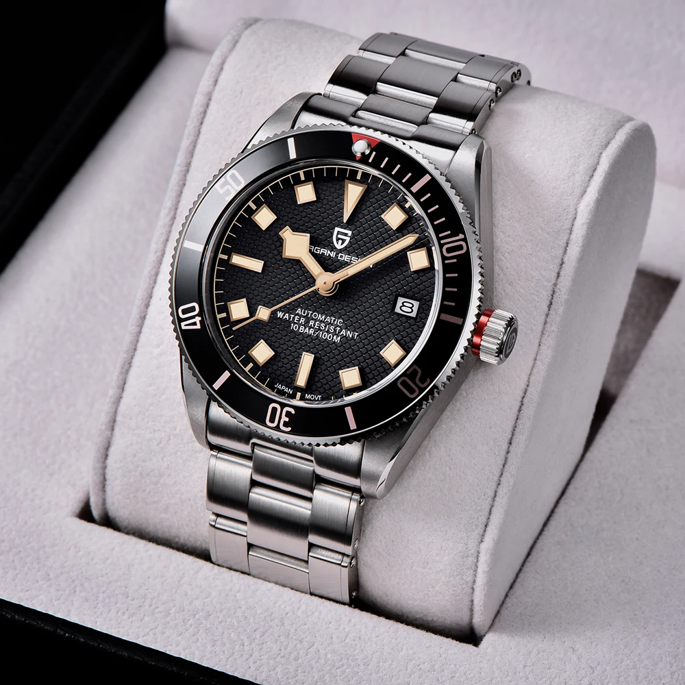 2025 New PAGANI DESIGN BB58 Men's Mechanical Watches Luxury NH35 Automatic Watch For Men AR Sapphire Waterproof Luminous Clock