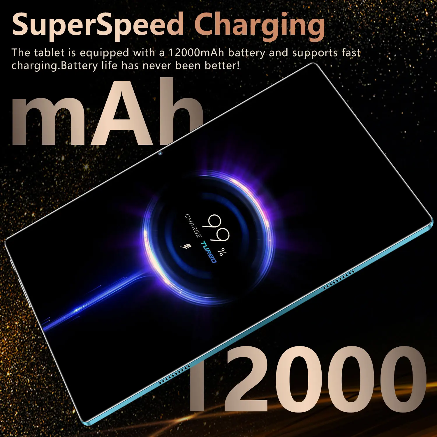 2026 5G New 10.36Inch Tablet Android 16GB RAM 1TB ROM Android 13.0 12000mAh Battery 16MP 32MP 10 Core Dual Sim Network Bluetooth