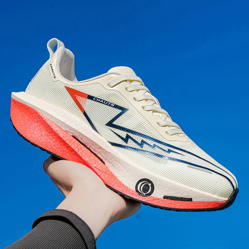 2026 Men Running Shoes Carbon Board Speciality Marathon Sports Breathable Lightweight Women's Comfortable Athletic Sneakers