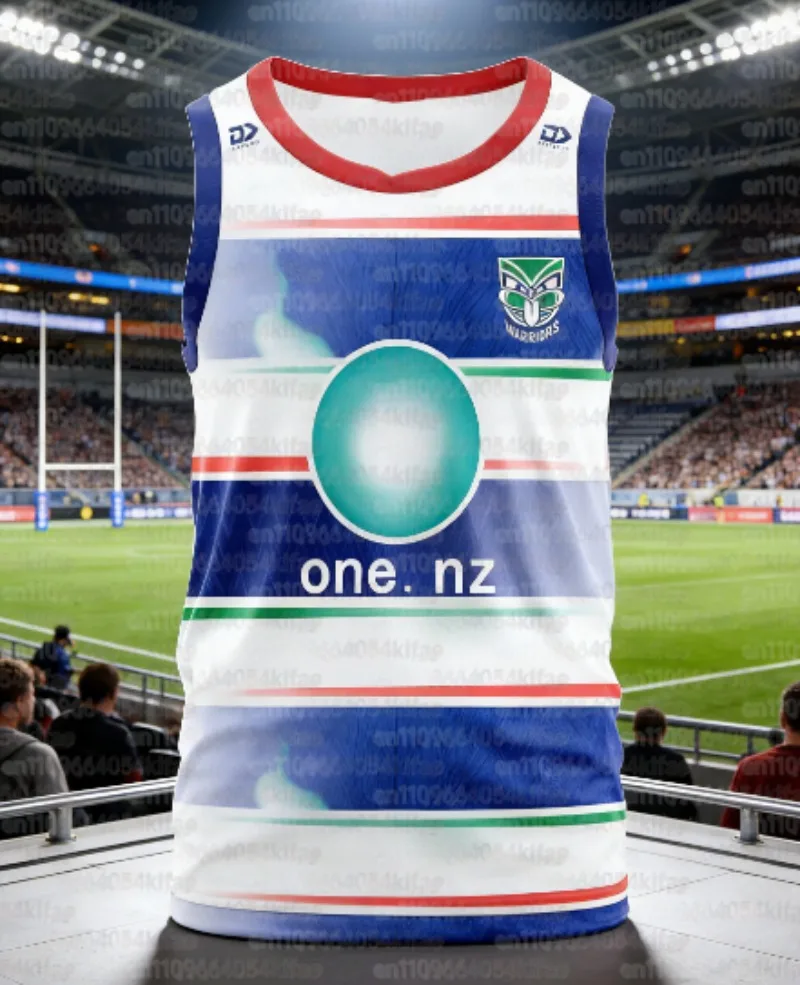 2026 Summer Men's Bestseller New Zealand Warriors Rugby Training Vest for Both Men and Women, A Sports Quick-drying Vests