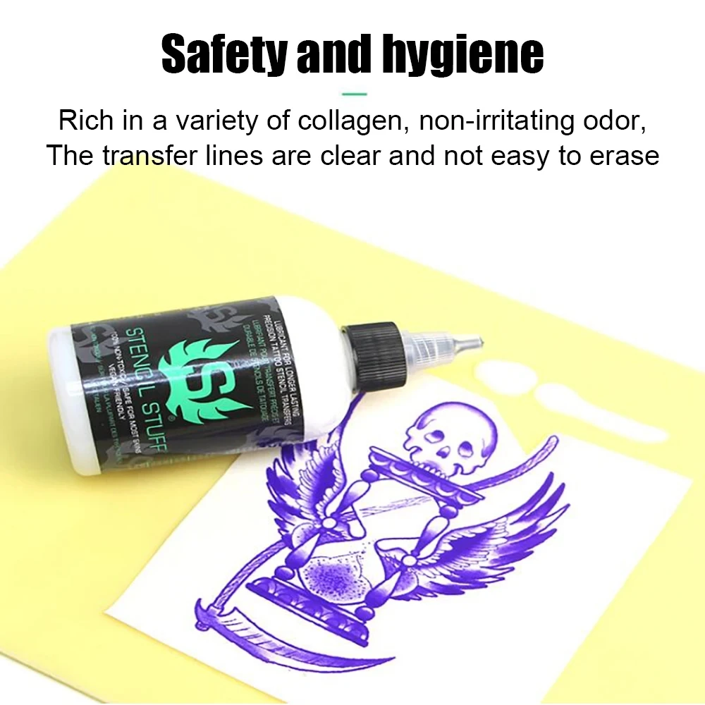 250/120/30ml Tattoo Stencil Magic Gel Tattoo Transfer Cream Thermal Copier Solution Cream for Transfer Papers Tattoo Accessories