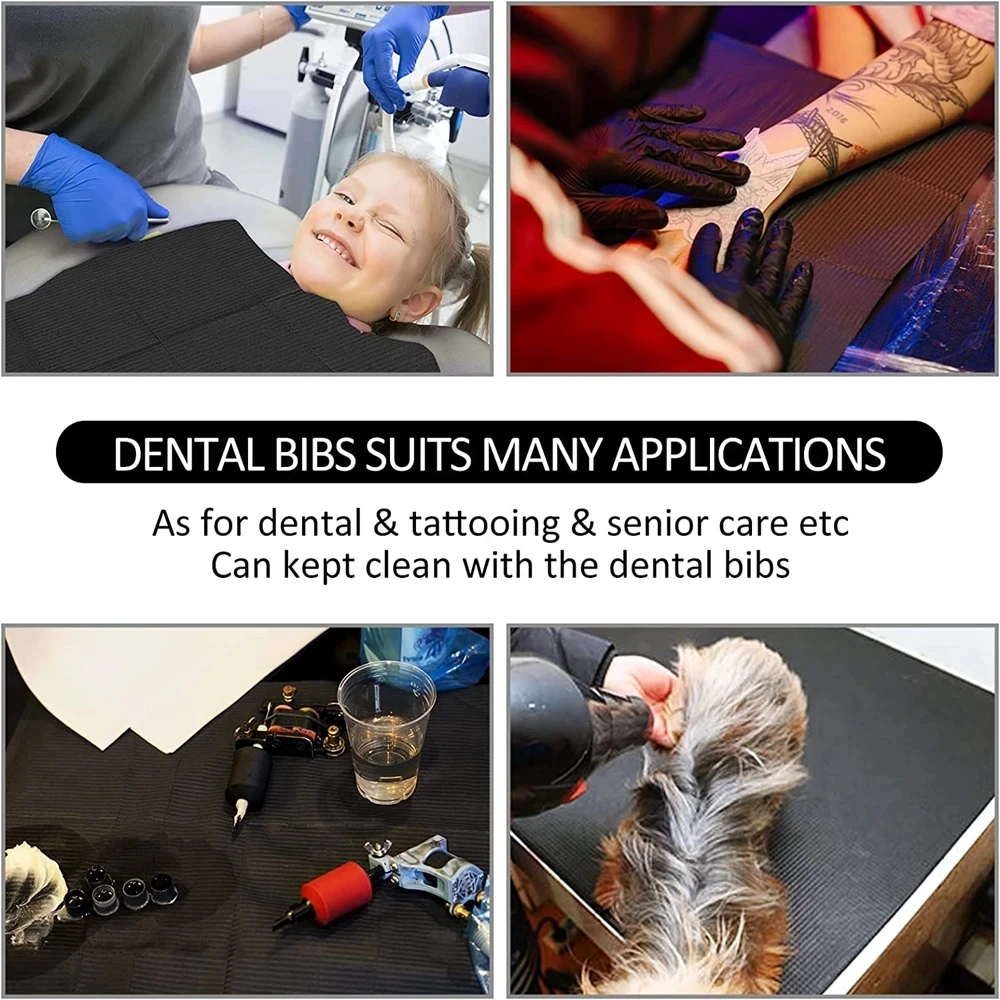250/125/50/10pcs Disposable Tattoo Clean Pad Tattoo Bibs Table Covers Clean Pad Patient Dental Napkins Tattoo Accessories