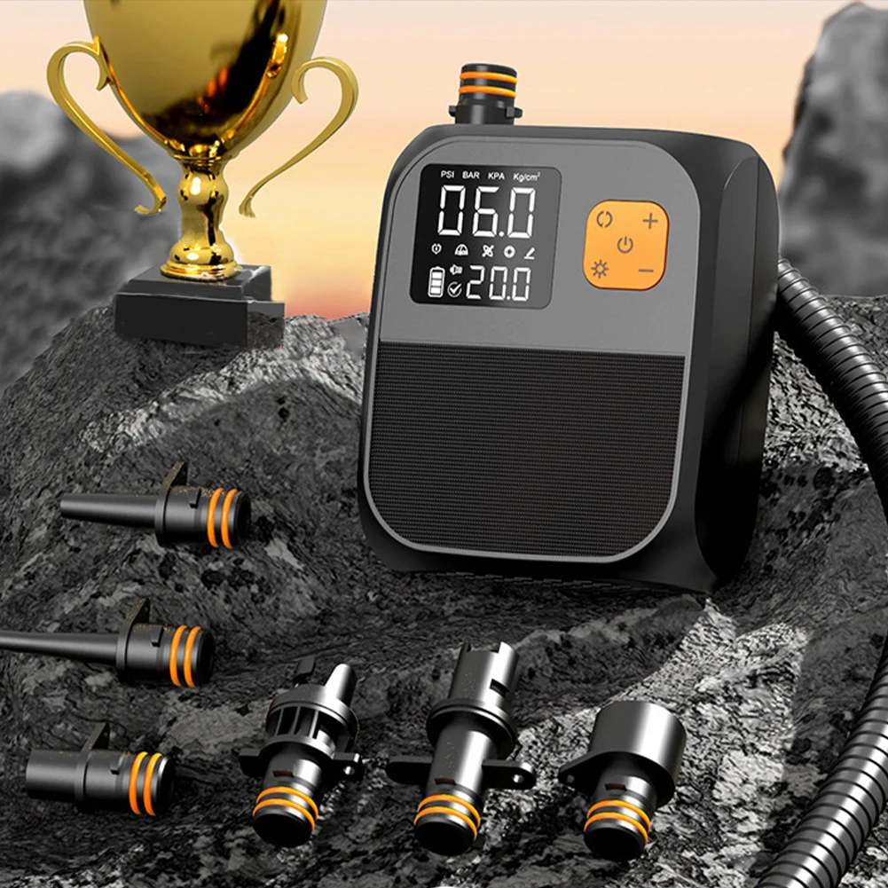 25PSI SUP Boat Air Compressor Electric Air Pump Stand Up Paddle SUP Pump Inflation Paddle Board Pumps Boat Kayaking Accessories